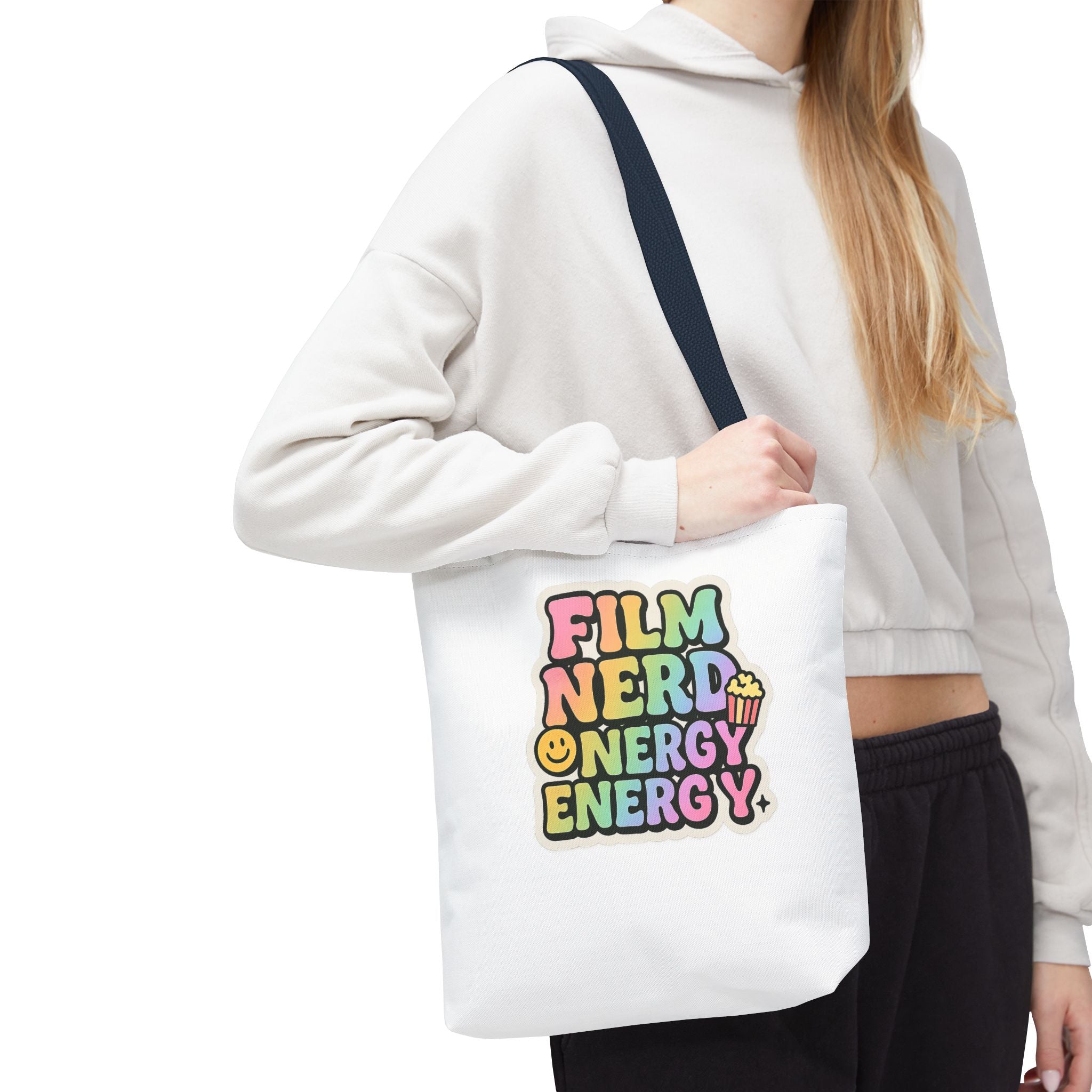 Colorful Film Nerd Tote Bag
