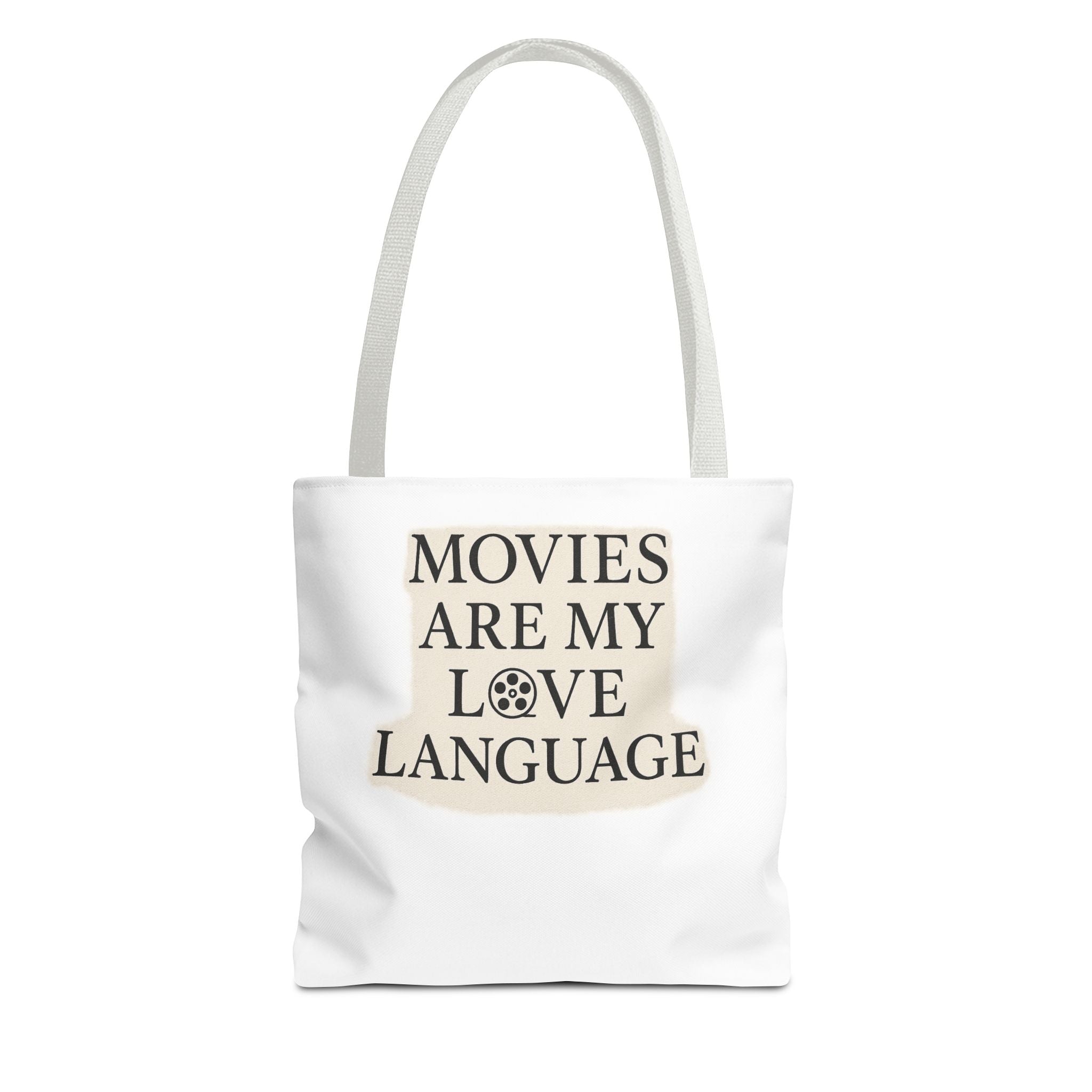 Movies Are My Love Language Tote Bag
