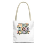 Film Nerd Energy Tote Bag
