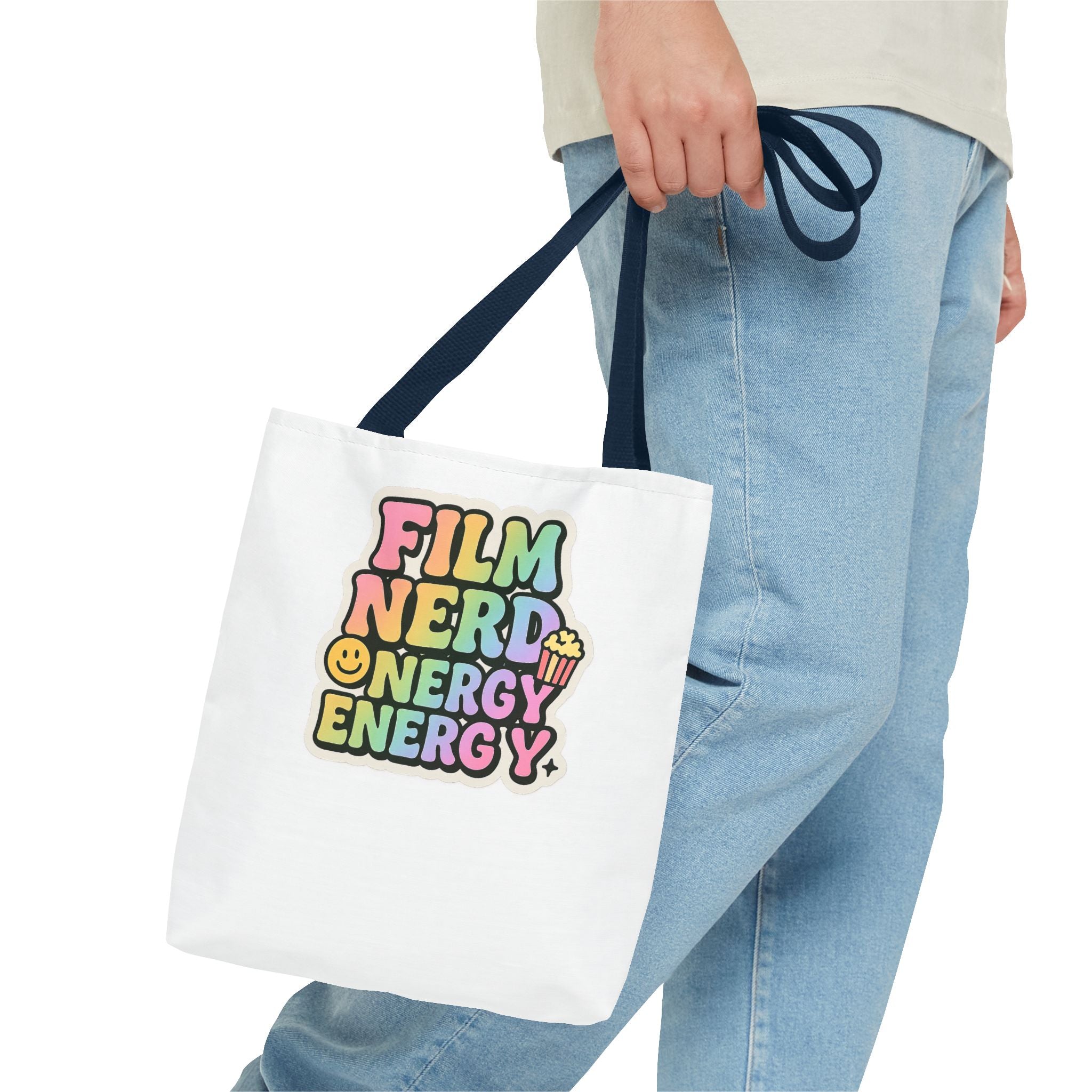 Colorful Film Nerd Tote Bag