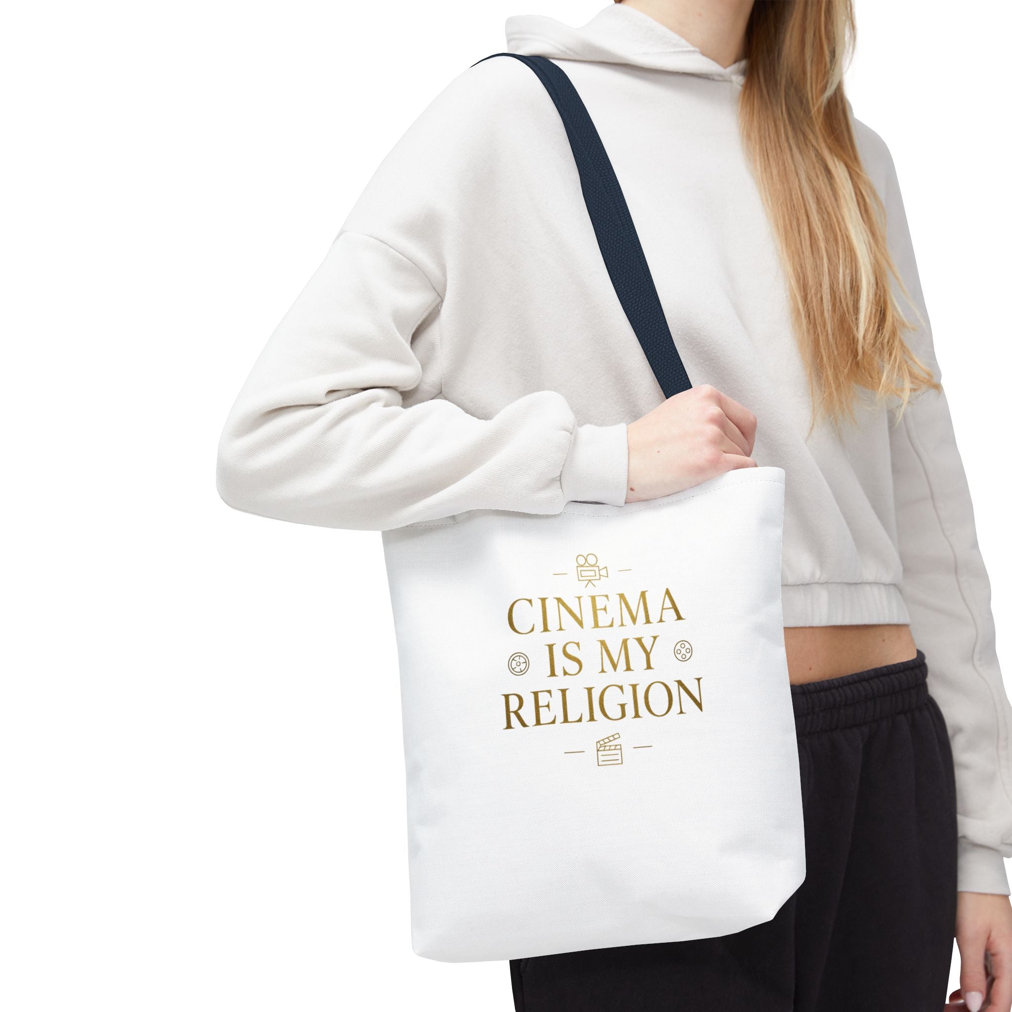 Cinematic Tote Bag - 'Cinema is My Religion'