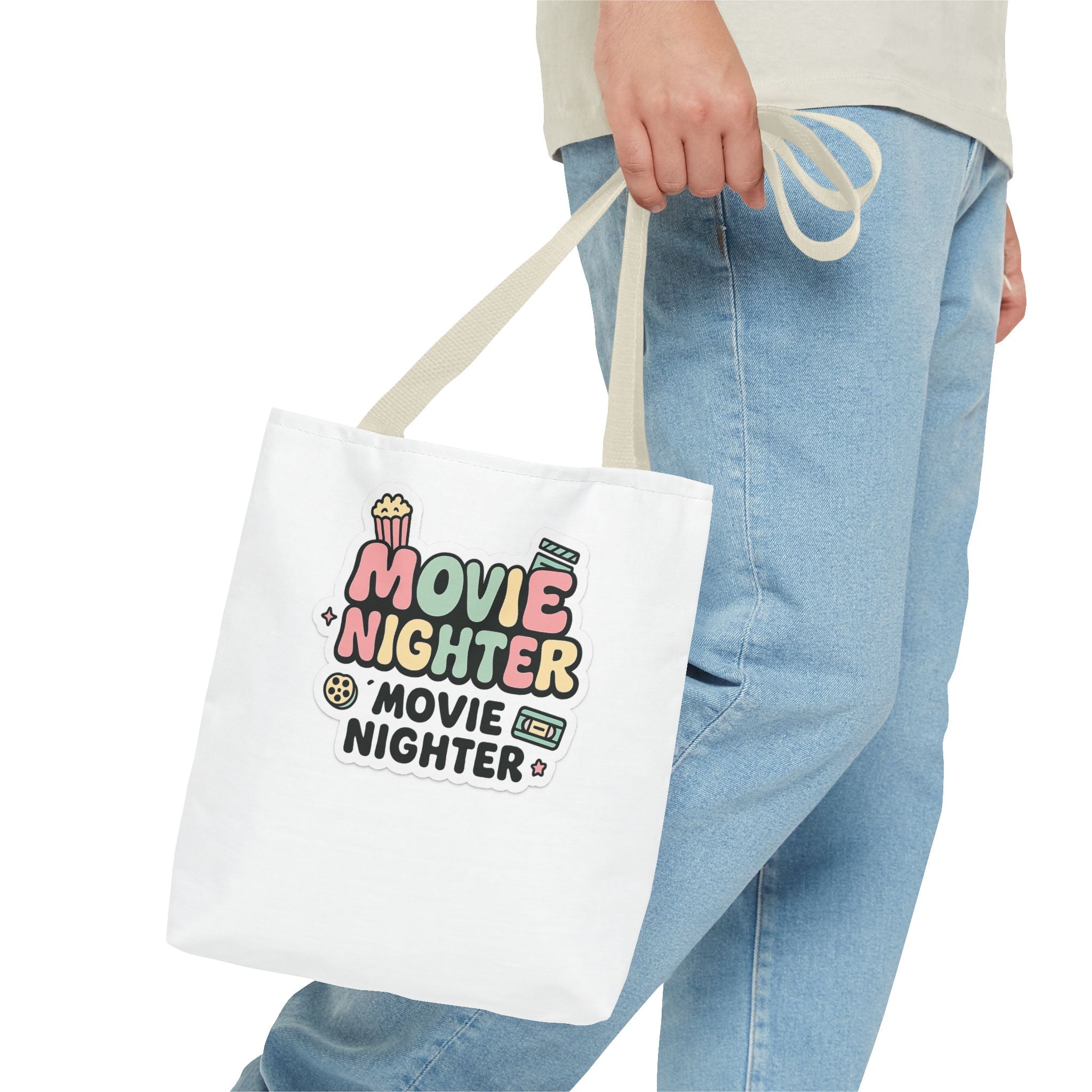 Movie Nighter Tote Bag