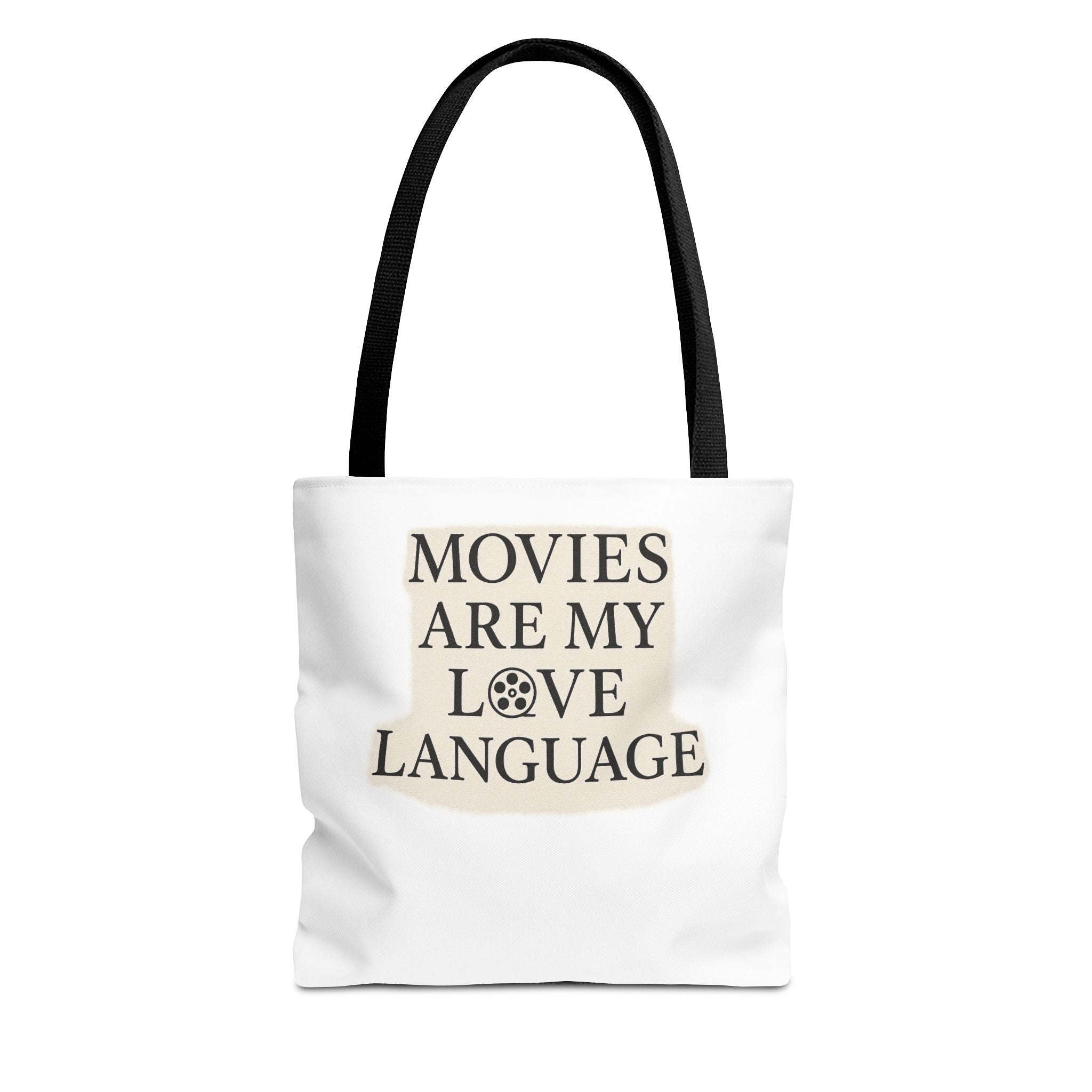 Movies Are My Love Language Tote Bag