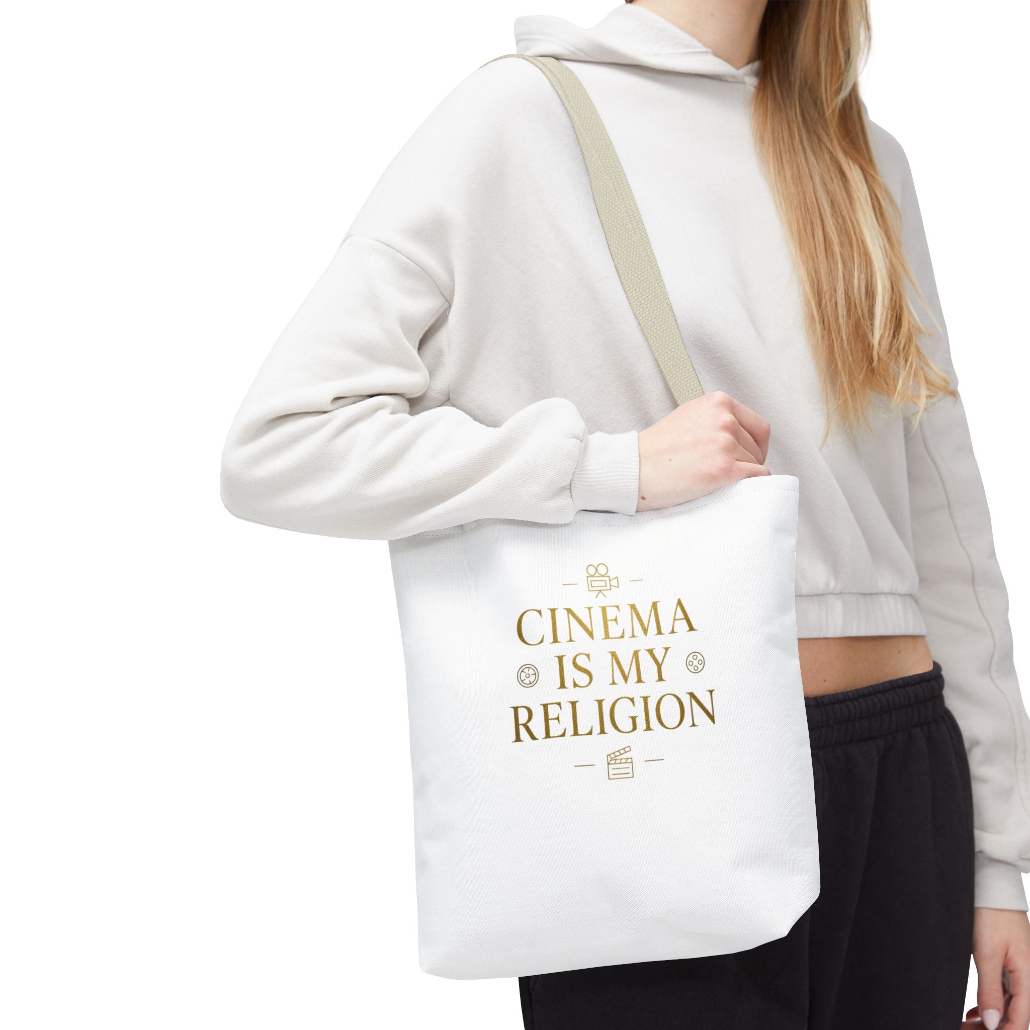 Cinematic Tote Bag - 'Cinema is My Religion'