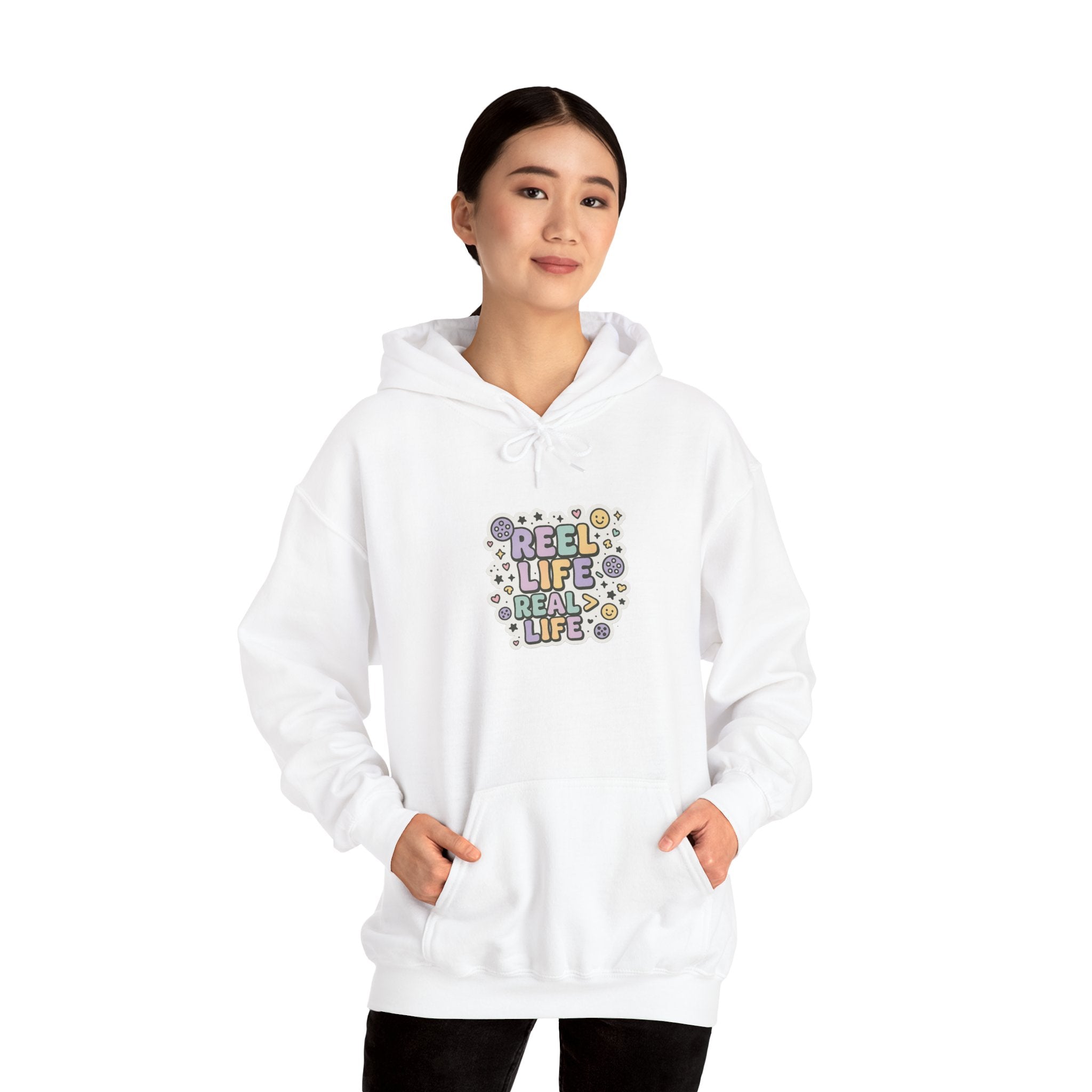 Reel Life, Real Life Hoodie