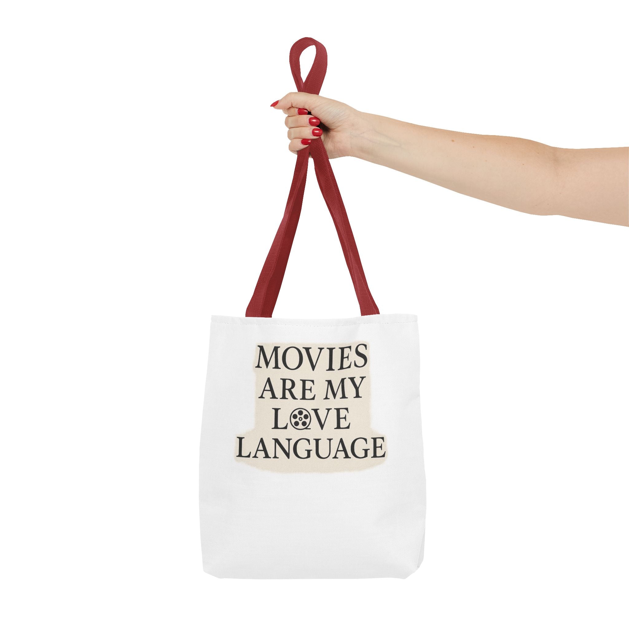 Movies Are My Love Language Tote Bag