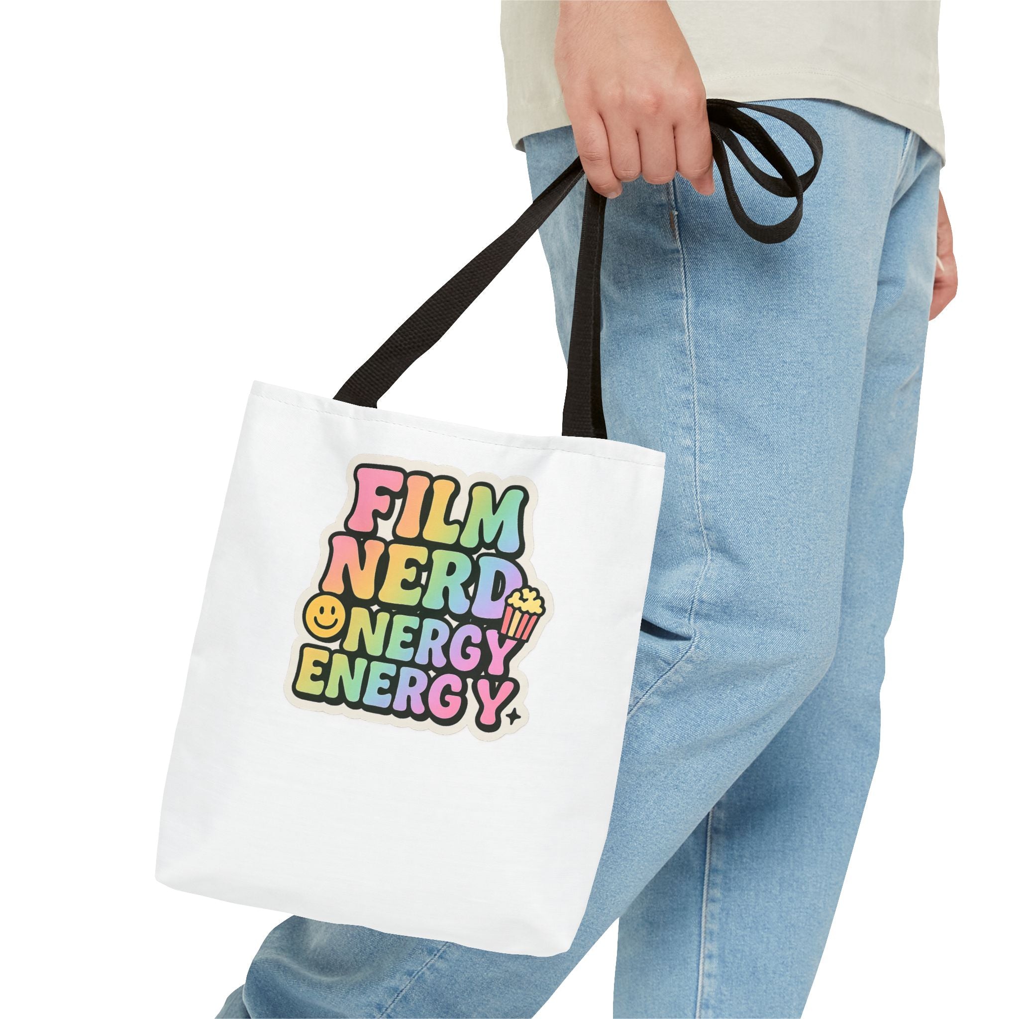 Colorful Film Nerd Tote Bag