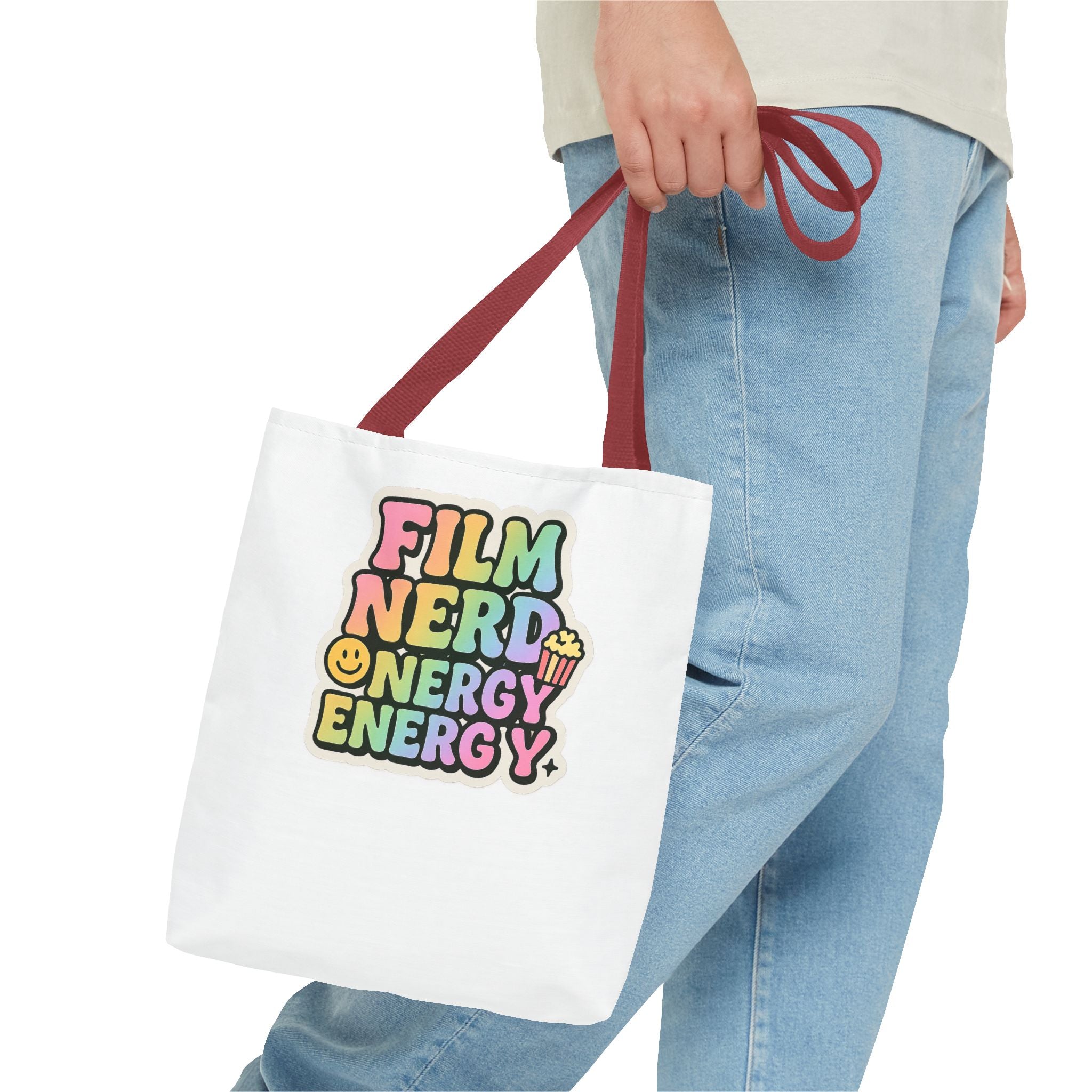 Colorful Film Nerd Tote Bag