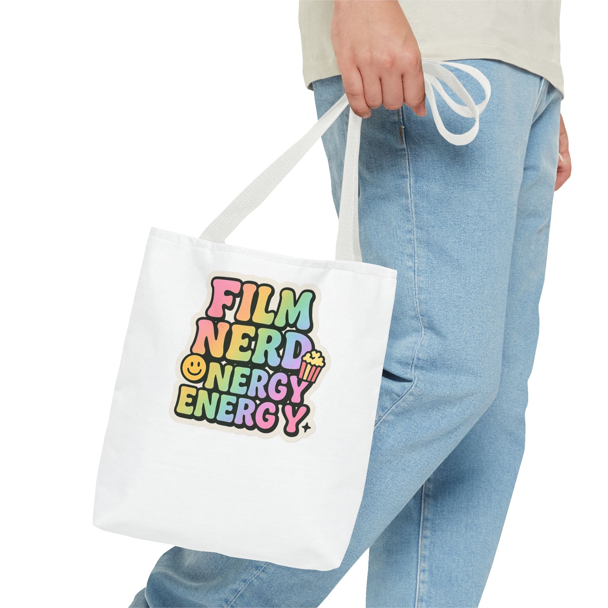 Colorful Film Nerd Tote Bag