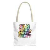 Colorful Film Nerd Tote Bag