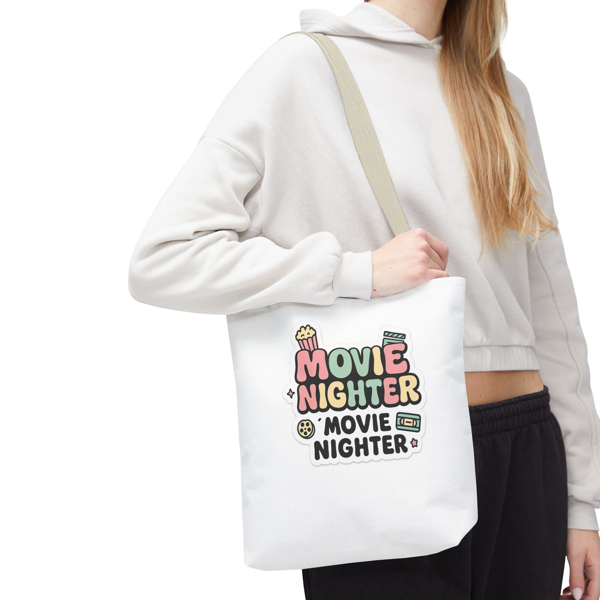 Movie Nighter Tote Bag