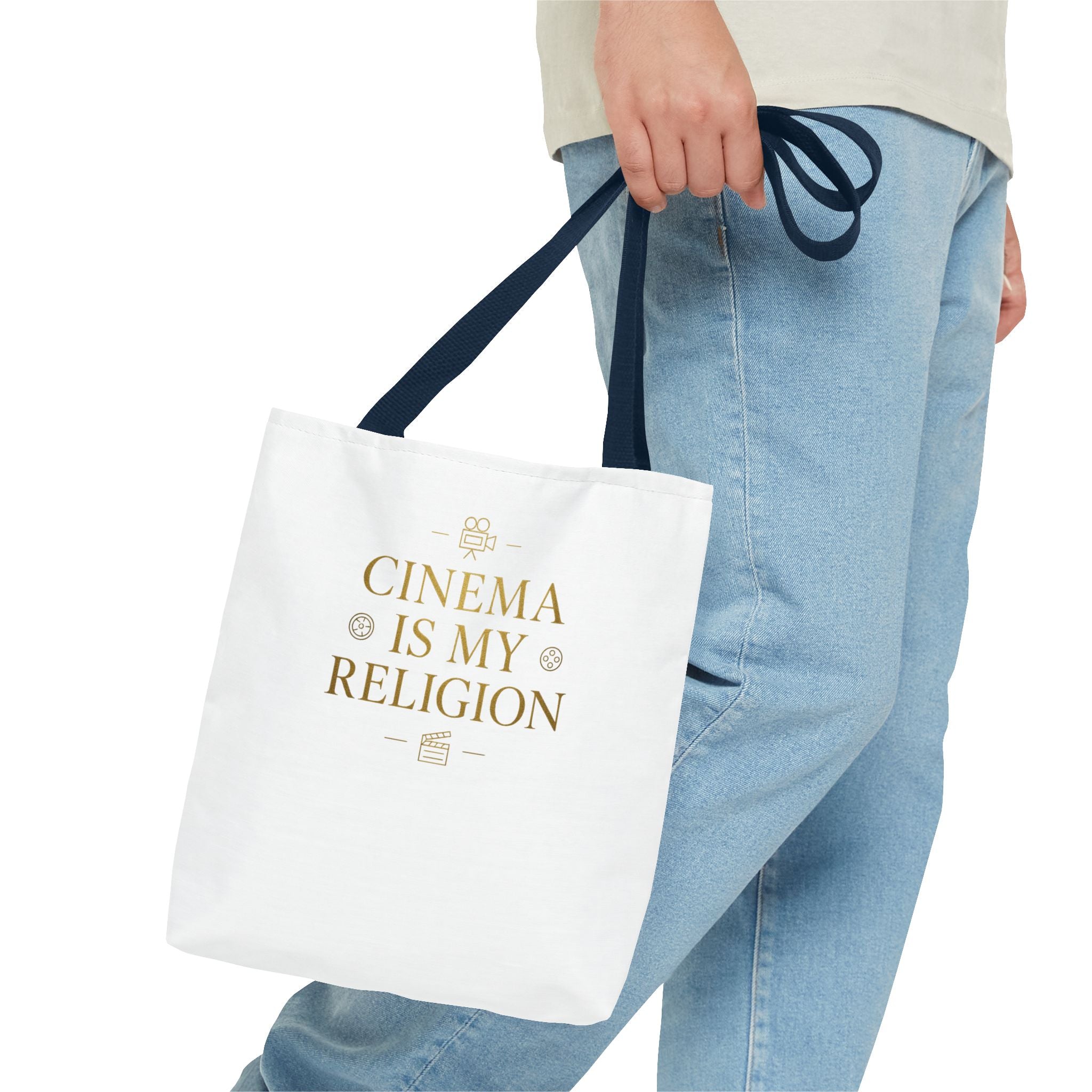 Cinematic Tote Bag - 'Cinema is My Religion'