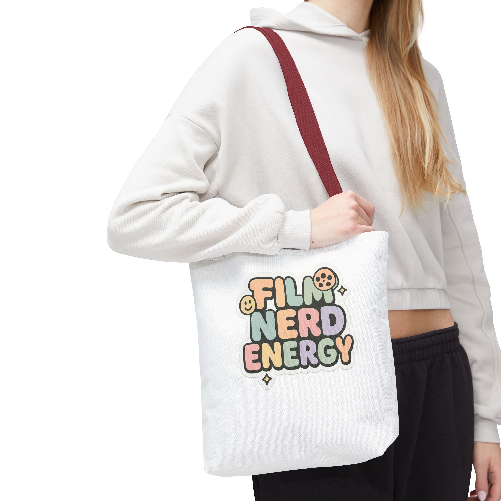 Film Nerd Energy Tote Bag