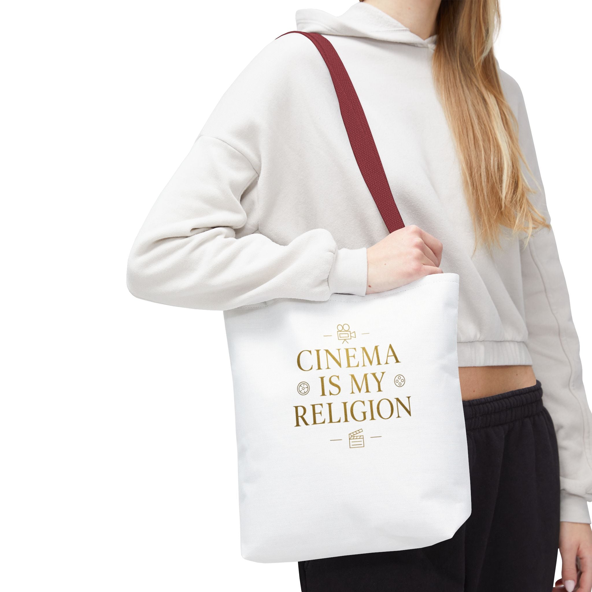 Cinematic Tote Bag - 'Cinema is My Religion'