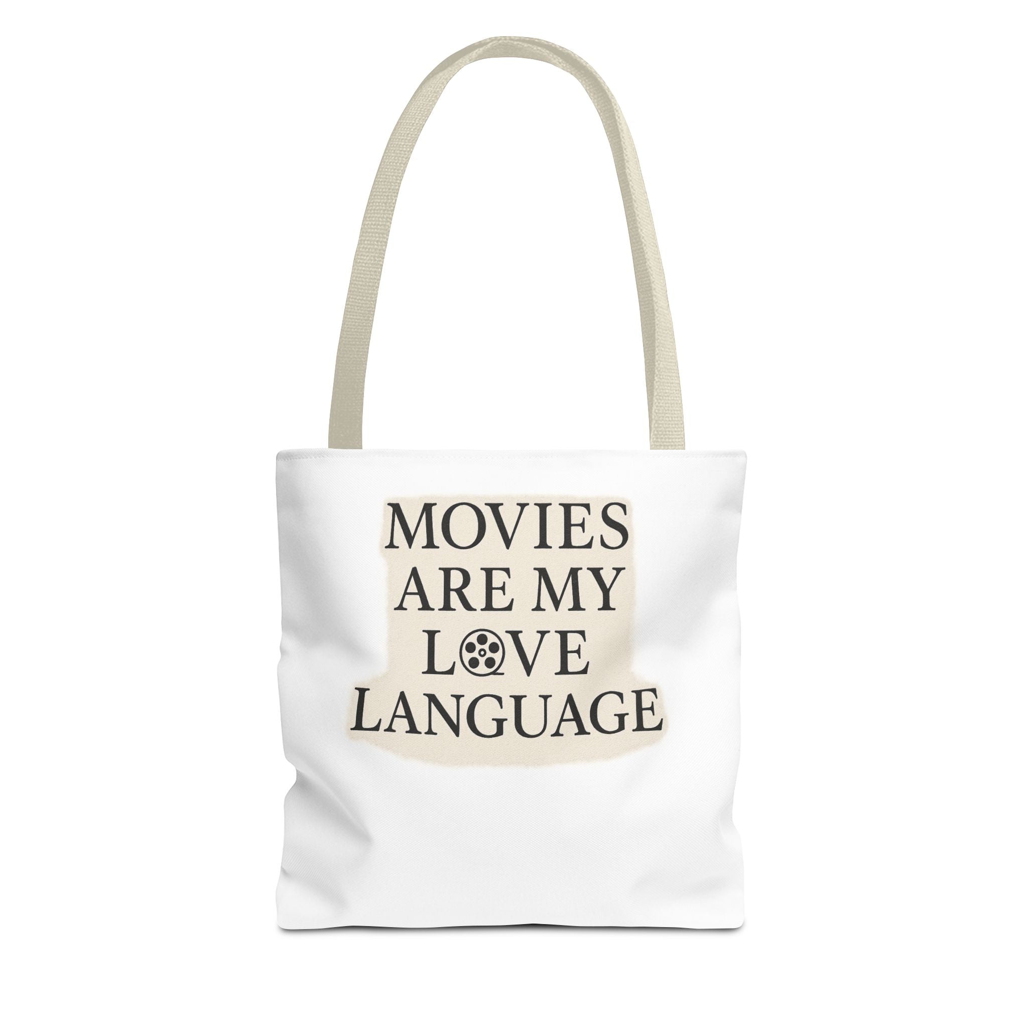 Movies Are My Love Language Tote Bag