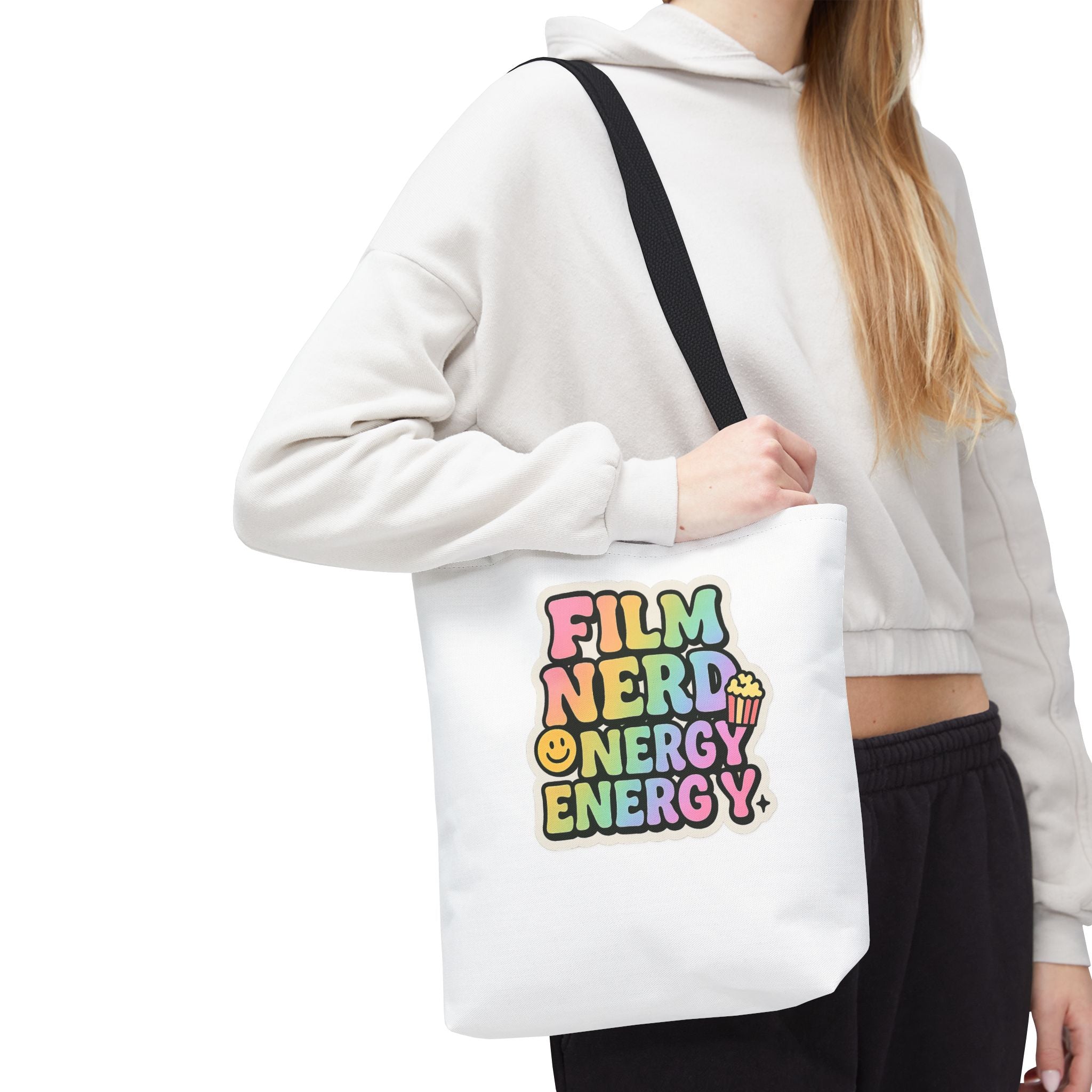 Colorful Film Nerd Tote Bag