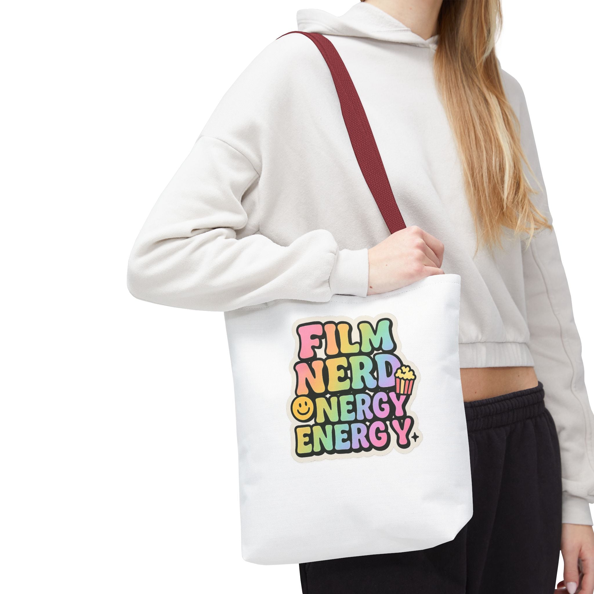 Colorful Film Nerd Tote Bag