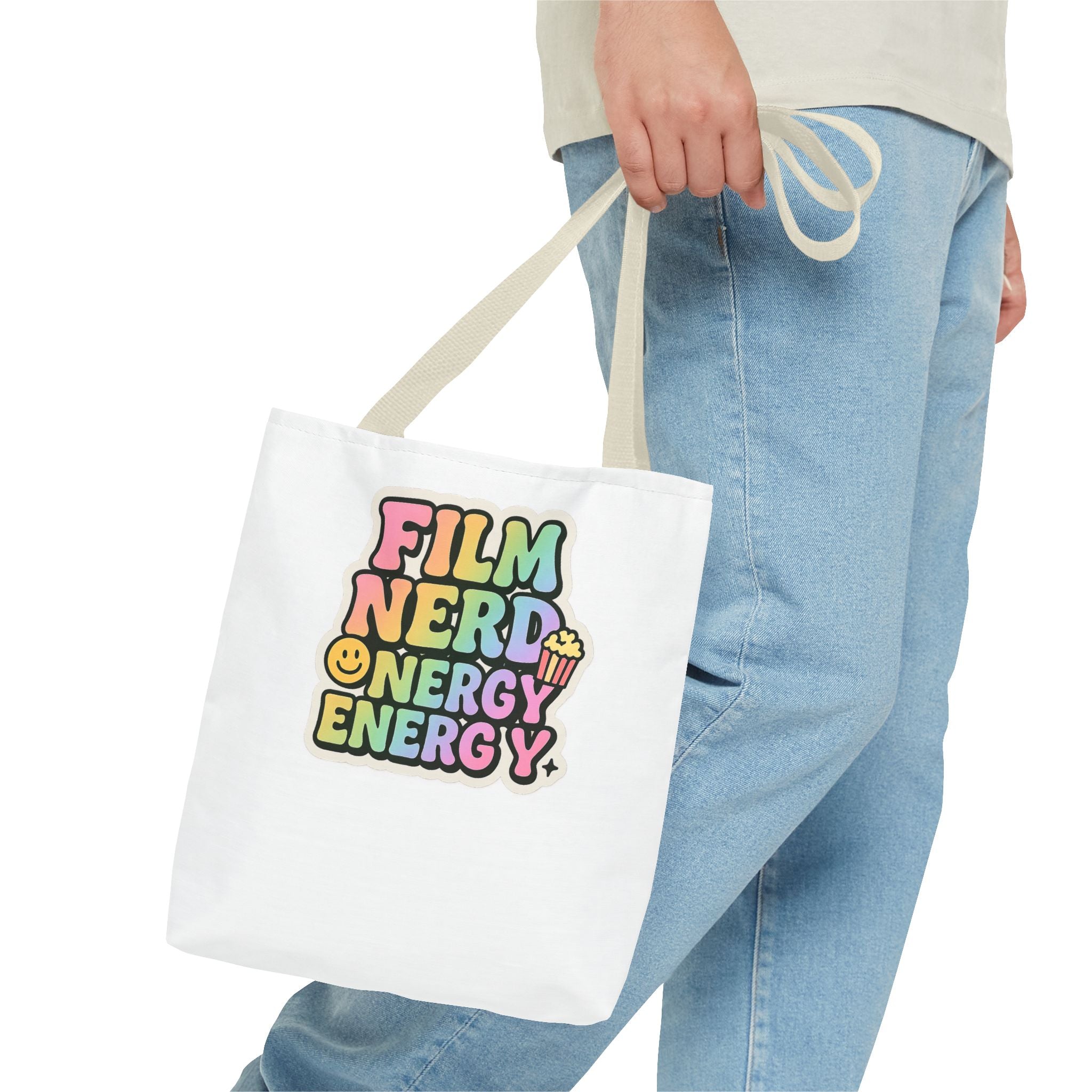 Colorful Film Nerd Tote Bag