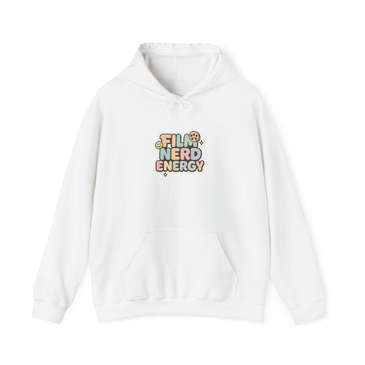 Film Nerd Energy Unisex Hooded Sweatshirt