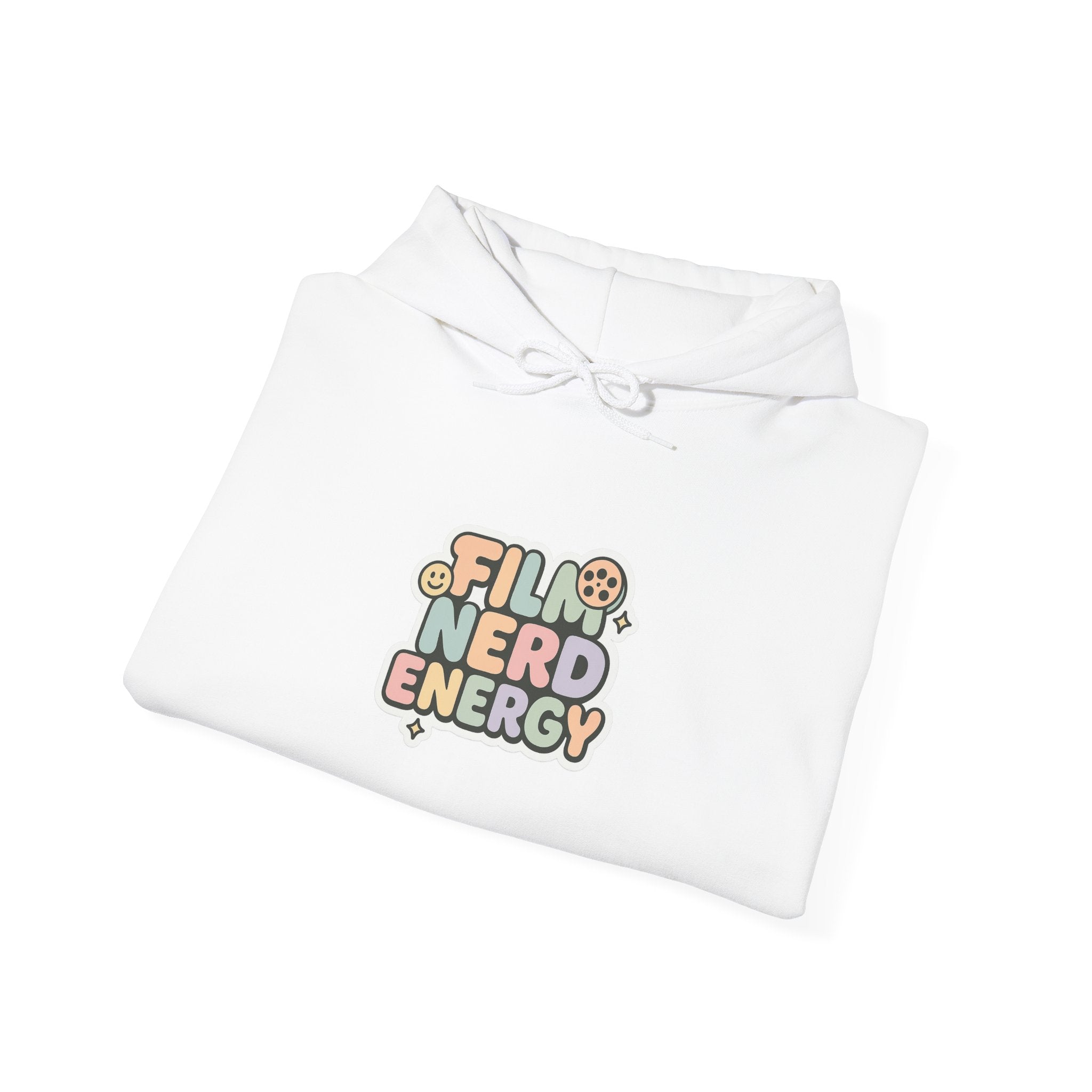 Film Nerd Energy Unisex Hooded Sweatshirt