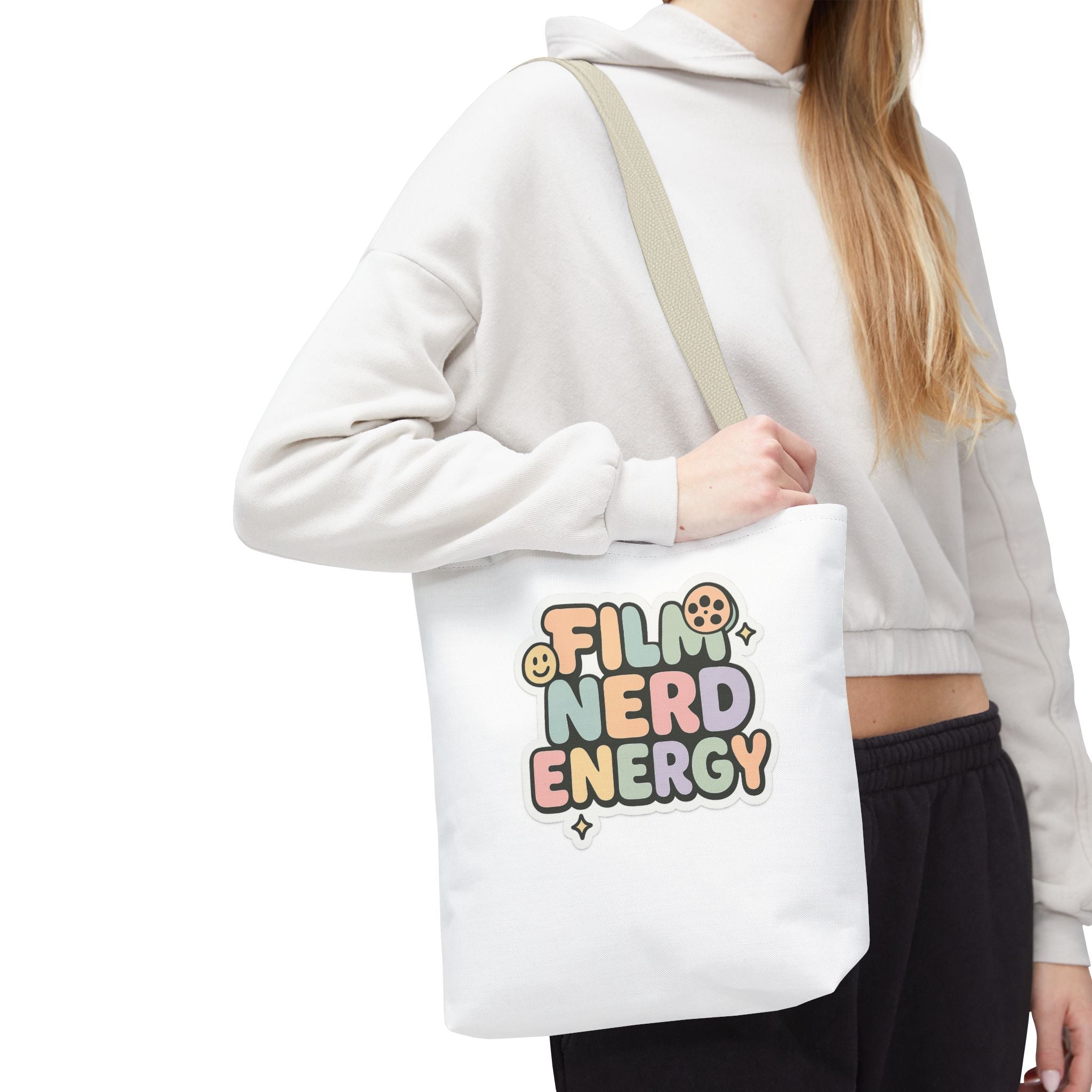 Film Nerd Energy Tote Bag