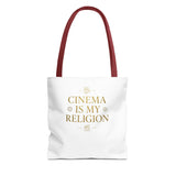 Cinematic Tote Bag - 'Cinema is My Religion'