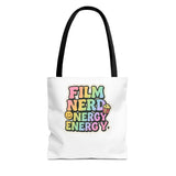 Colorful Film Nerd Tote Bag