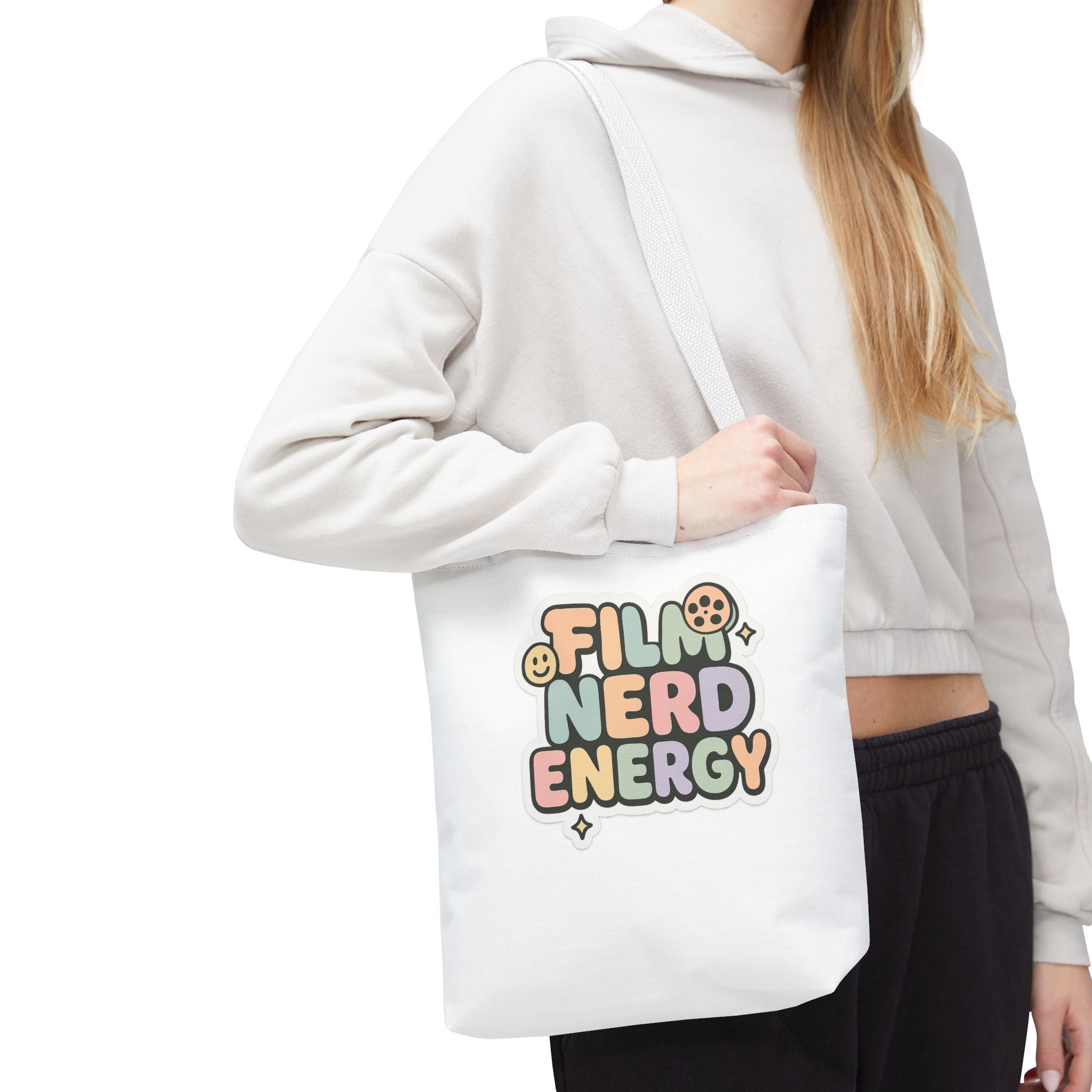 Film Nerd Energy Tote Bag