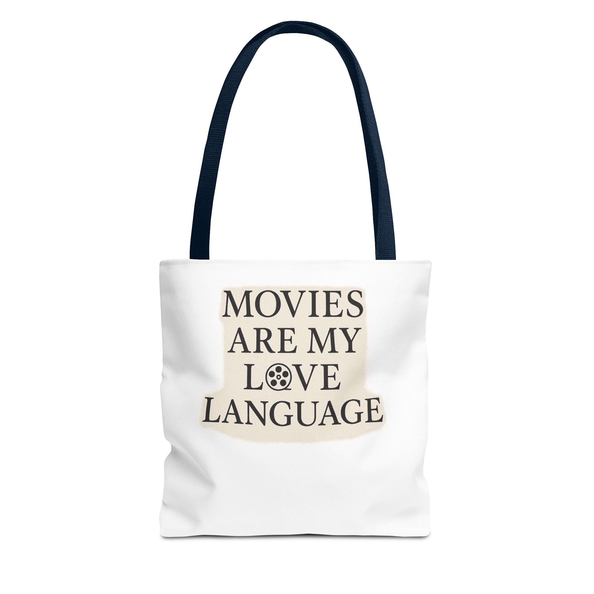 Movies Are My Love Language Tote Bag