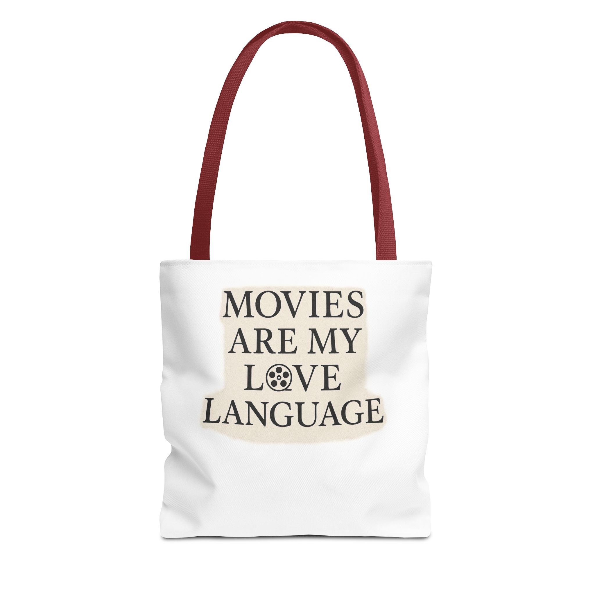 Movies Are My Love Language Tote Bag