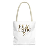 Stylish Film Critic Tote Bag