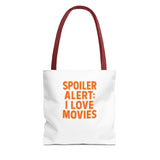 Spoiler Alert: Movie Lover's Tote Bag