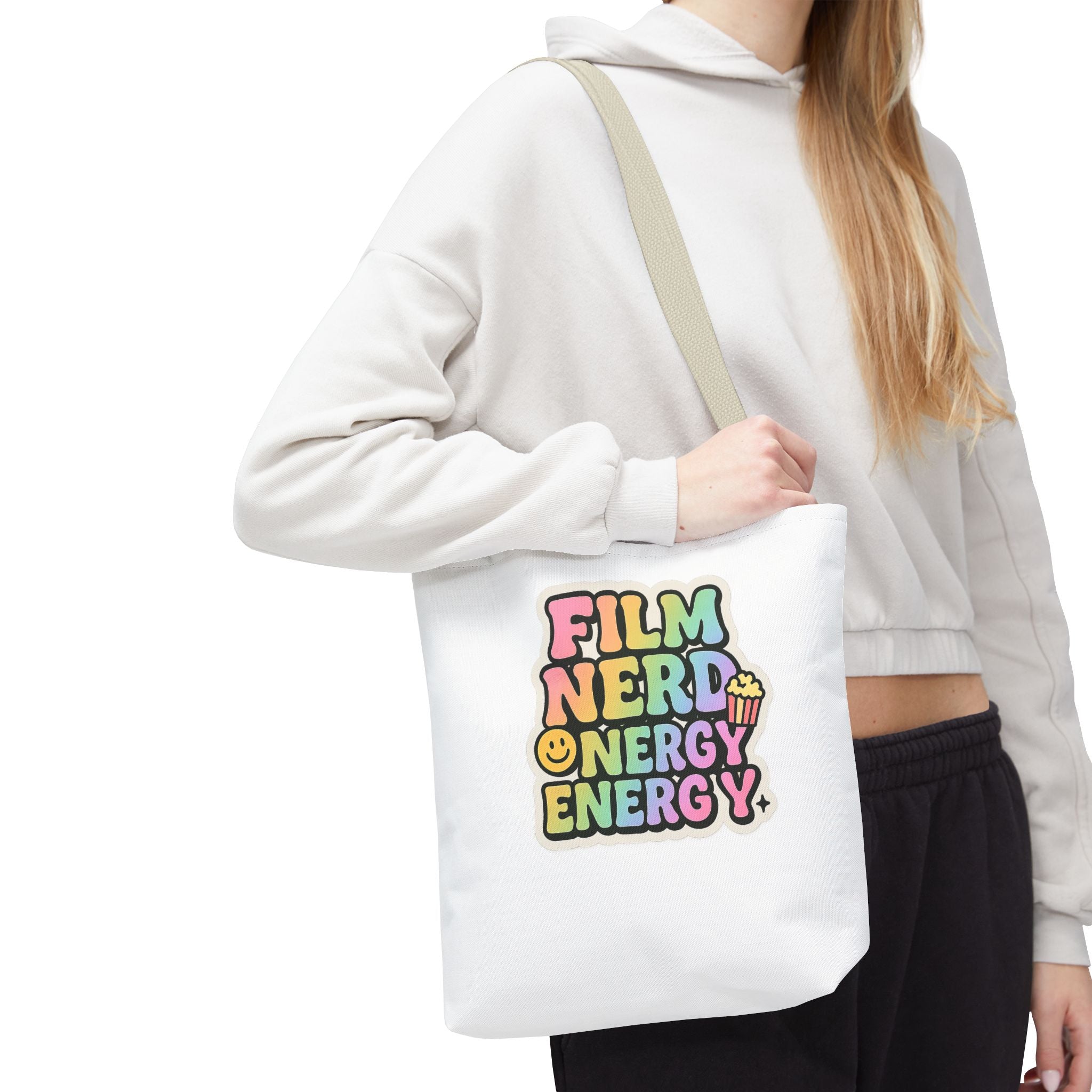 Colorful Film Nerd Tote Bag