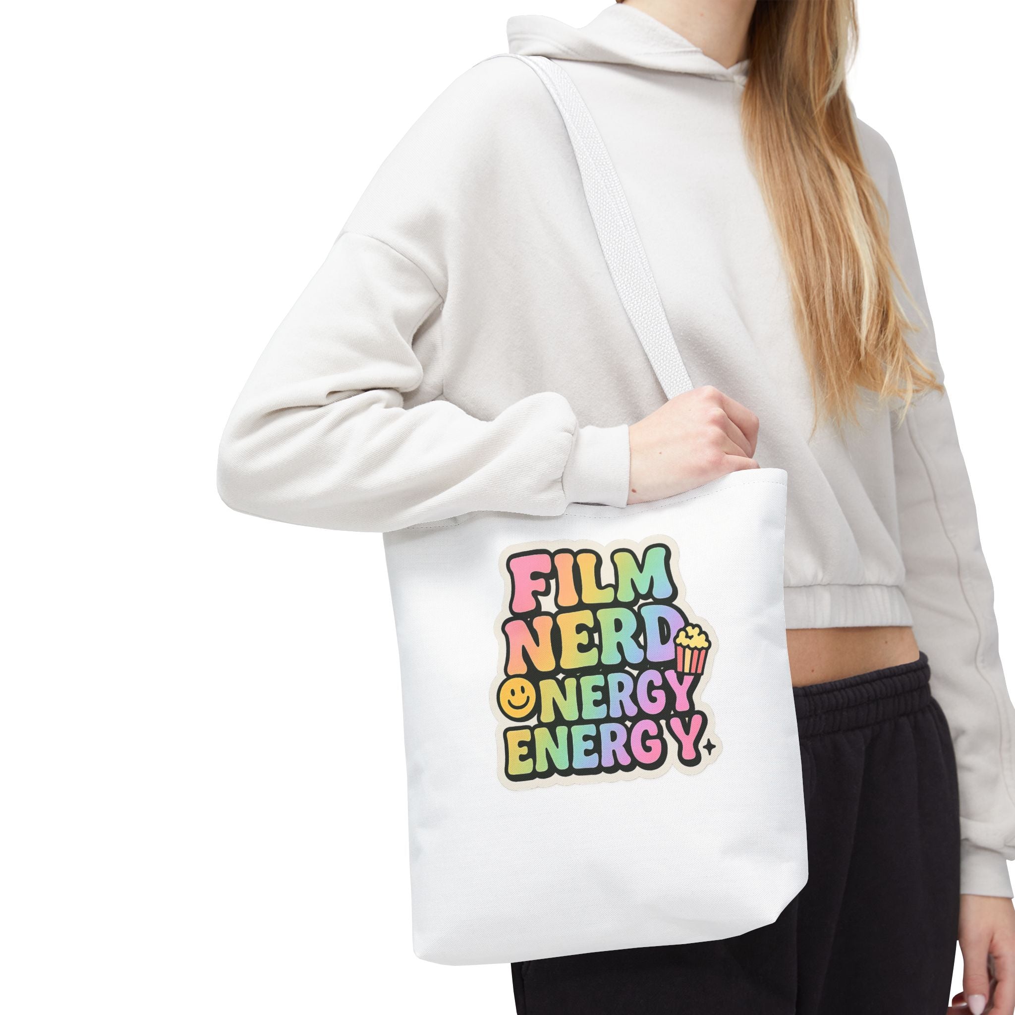 Colorful Film Nerd Tote Bag