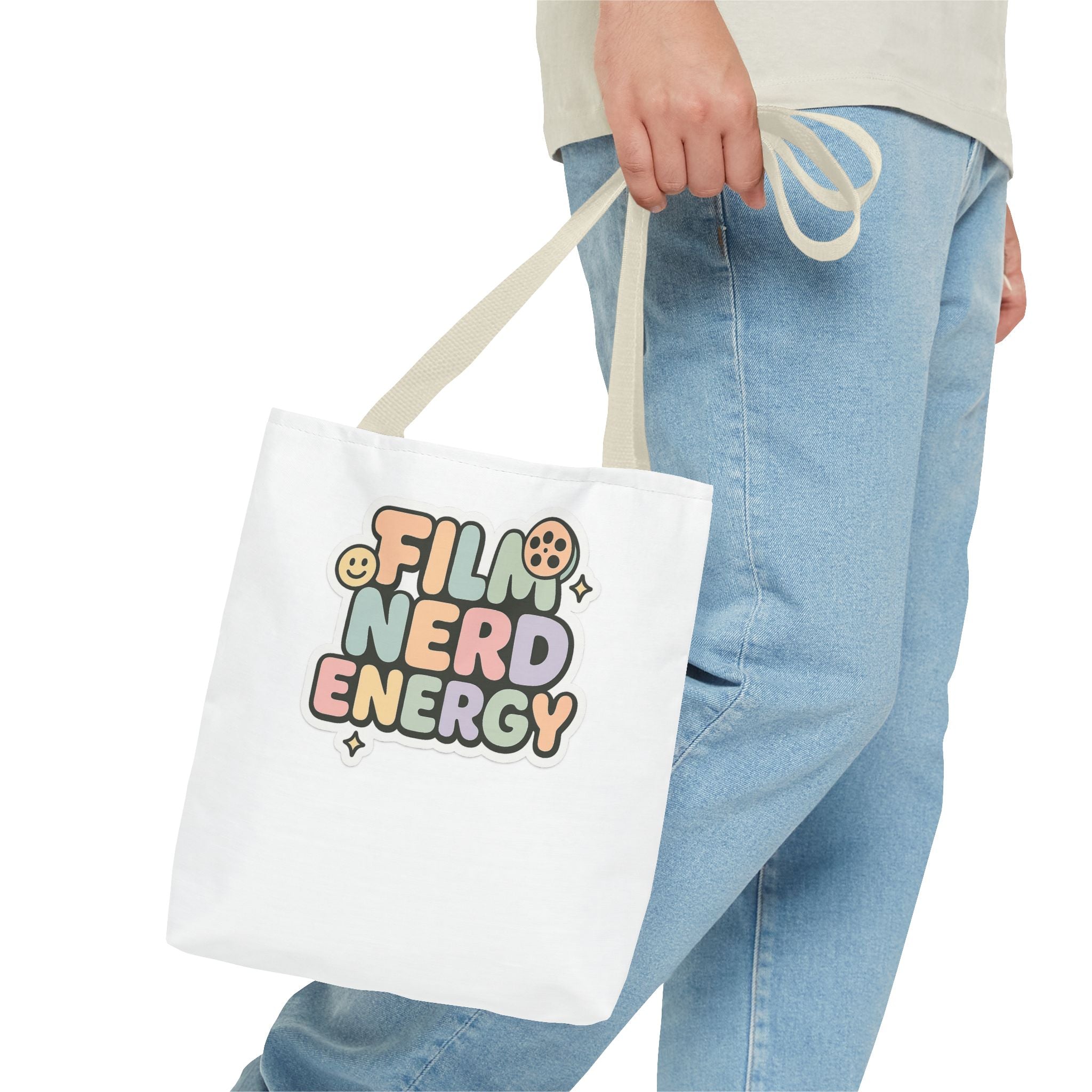 Film Nerd Energy Tote Bag