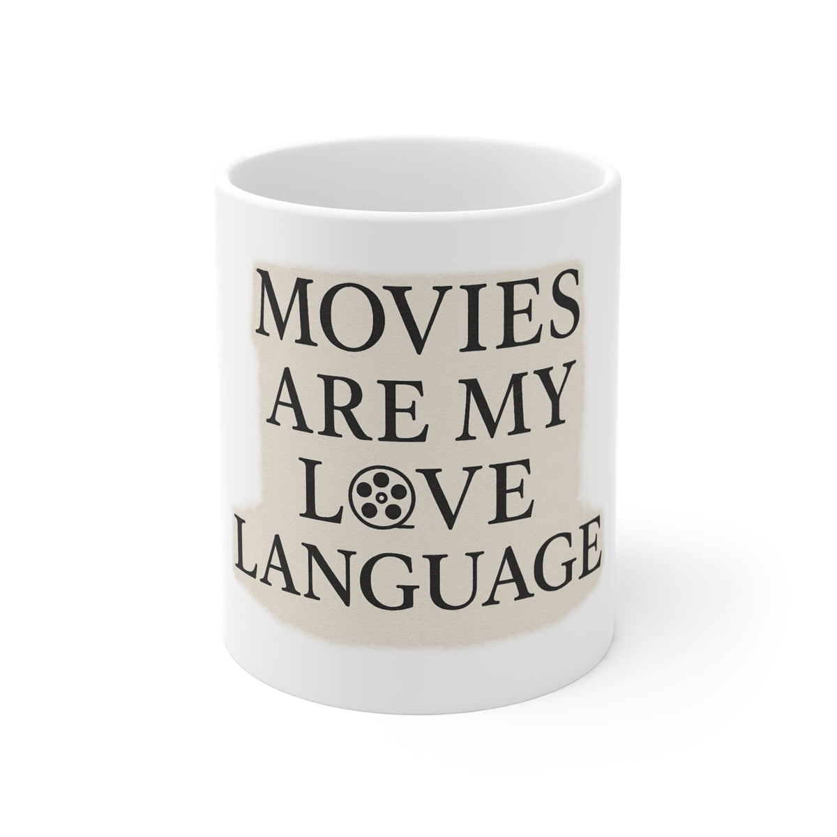 Movies Are My Love Language Mug