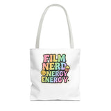 Colorful Film Nerd Tote Bag