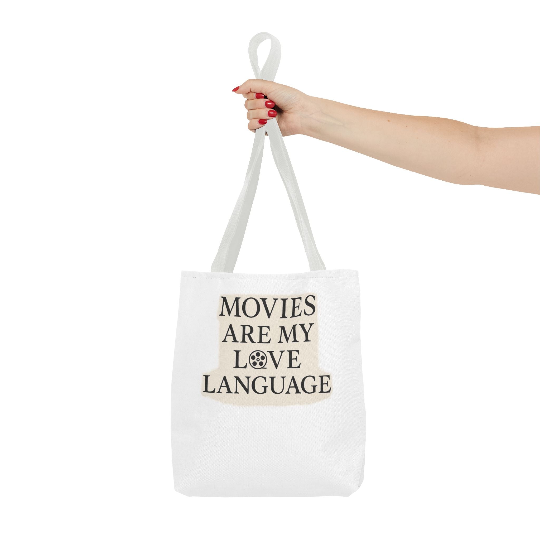 Movies Are My Love Language Tote Bag