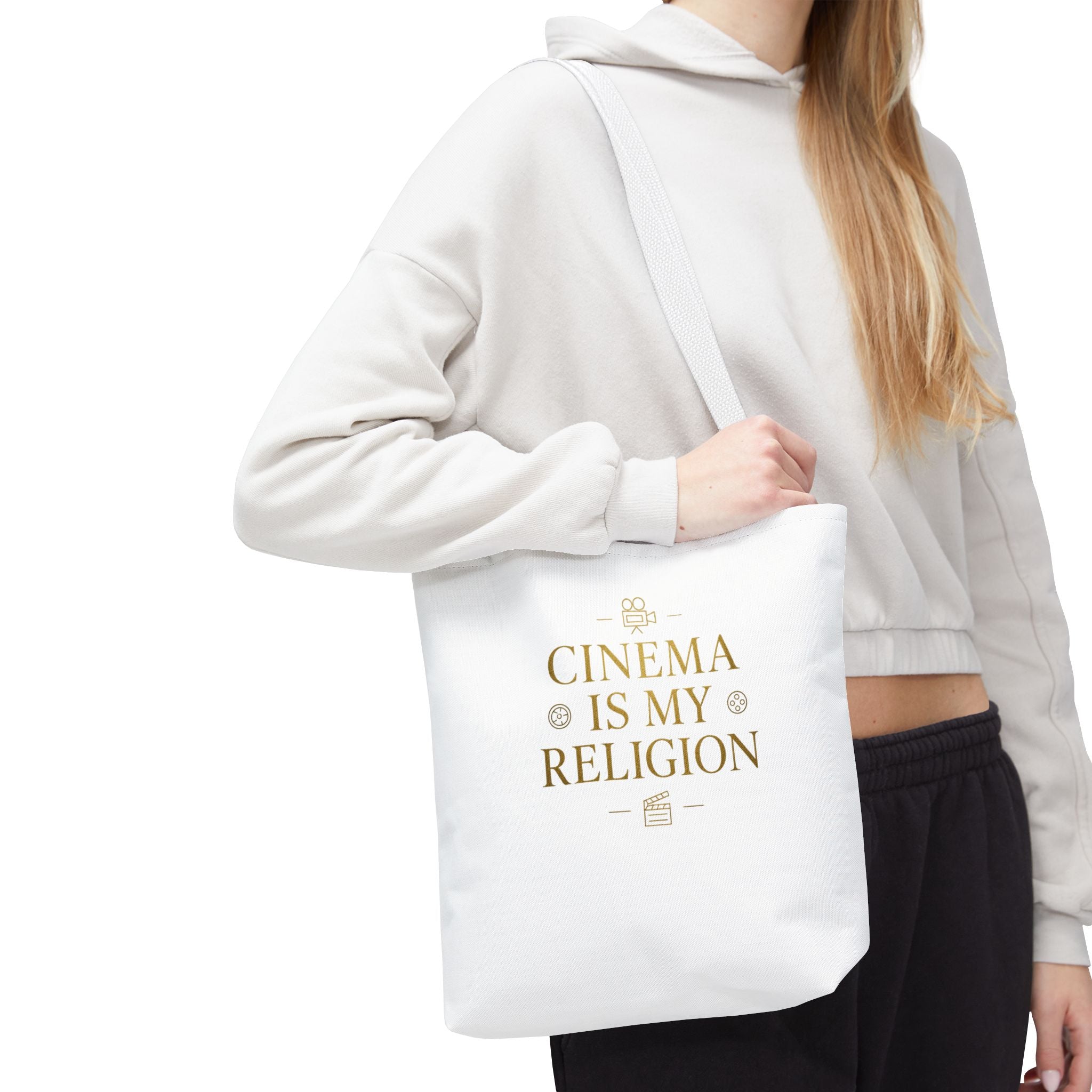 Cinematic Tote Bag - 'Cinema is My Religion'